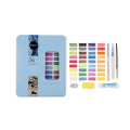 Et Ststal 36Colors Color Huile pastel Bule Tin Box Box Aquarement Pigment coloré pour les fournitures de dessin scolaire